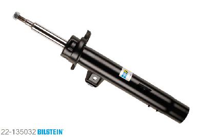 22-135032, Bilstein B4  Gas Schokdemper vooras links, BMW 3 Touring (E91), "2.5,  316d,  316i,  318d,  318i,  320 i,  320d,320i,  325d,  325i,  330d,  330i,  335d,335i", 09/2005-, with sports suspension, Standaard lengte, geschikt voor gebruik met verlagingsveren tot -30mm