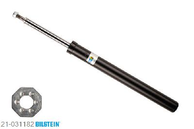 21-031182, Bilstein B4  Gas Schokdemper vooras, BMW 5 (E34), 518 i,  520 i,  520 i 24V, 01/1988-09/1995, with standard chassis, Standaard lengte, geschikt voor gebruik met verlagingsveren tot -30mm