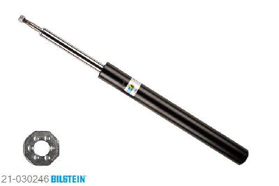 21-030246, Bilstein B4  Gas Schokdemper vooras, BMW 5 (E34), 524 td, 03/1988-09/1995, with standard chassis, with sports suspension, without lowered chassis, Standaard lengte, geschikt voor gebruik met verlagingsveren tot -30mm