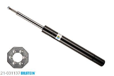21-031137, Bilstein B4  Gas Schokdemper vooras, BMW 7 (E32), 750 i,iL V12, 09/1987-09/1994, twin-tube, Standaard lengte, geschikt voor gebruik met verlagingsveren tot -30mm