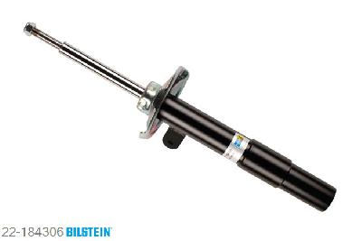 22-184306, Bilstein B4  Gas Schokdemper vooras rechts, BMW 7 (E65, E66), "3.0,  730 d,  730 i,Li,  730 Ld,  735 i,Li,735i,  740 i,Li,  745 i,Li,  750 i,Li", 11/2001-, with standard chassis, Standaard lengte, geschikt voor gebruik met verlagingsveren tot -30mm