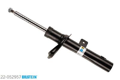 22-052957, Bilstein B4  Gas Schokdemper vooras rechts, Citroen BERLINGO (MF), "1.1 i,  1.4 i,  1.6 16V,  1.8 D,  1.8 i,1.9 D,  2.0 HDI 90", 07/1996-, with standard chassis, not for: Multispace, not for: Audace, Standaard lengte, geschikt voor gebruik met verlagingsveren tot -30mm