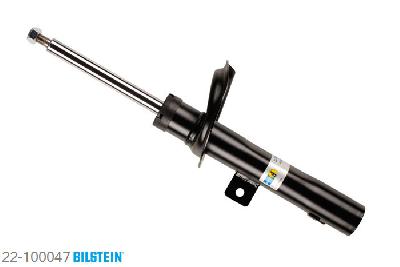 22-100047, Bilstein B4  Gas Schokdemper vooras rechts, Citroen BERLINGO (MF), "1.1 i,  1.4,  1.4 bivalent,  1.4 i,1.4 i bivalent,  1.6,  1.6 16V,  1.6 HDi,1.6 HDI 75,  1.6 HDI 90,  1.8 D,  1.8 i,1.8 X,  1.9 D,  2.0 HDI 90", 07/1996-, equipment: Multispace, equipment: Audace, Standaard lengte, geschikt voor gebruik met verlagingsveren tot -30mm