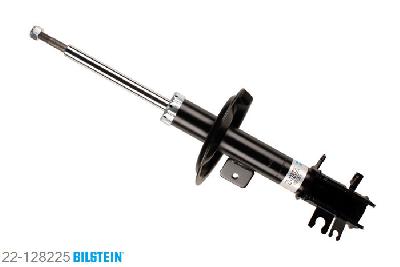 22-128225, Bilstein B4  Gas Schokdemper vooras links, Citroen C8 (EA_, EB_), "2.0,  2.0 16V,  2.0 HDi,  2.2,  2.2 HDi,3.0 V6", 07/2002-, Standaard lengte, geschikt voor gebruik met verlagingsveren tot -30mm