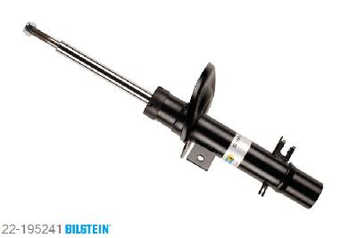 22-195241, Bilstein B4  Gas Schokdemper vooras links, Citroen DS3, "1.2 VTi 82,  1.4 16V,  1.4 HDi 70,1.4 VTi 95 LPG,  1.4 VTi 98,  1.6 16V,1.6 HDi,  1.6 HDi 115,  1.6 THP 150", 01/2010-, Front axle strutdiameter 51 mm, Standaard lengte, geschikt voor gebruik met verlagingsveren tot -30mm