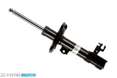 22-118745, Bilstein B4  Gas Schokdemper vooras rechts, Fiat CROMA (194), "1.8 16V,  1.9 D Multijet,  2.2 16V,2.4 D Multijet", 06/2005-, with standard chassis, Standaard lengte, geschikt voor gebruik met verlagingsveren tot -30mm