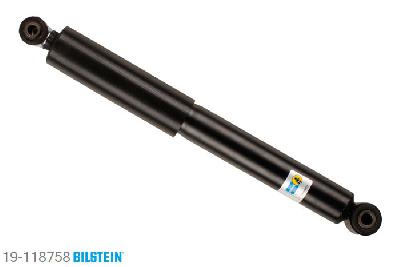 19-118758, Bilstein B4  Gas Schokdemper achteras, Fiat CROMA (194), "1.8 16V,  1.9 D Multijet,  2.2 16V,2.4 D Multijet", 06/2005-, with standard chassis, Standaard lengte, geschikt voor gebruik met verlagingsveren tot -30mm