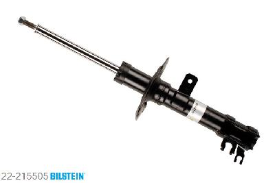 22-215505, Bilstein B4  Gas Schokdemper vooras rechts, Fiat PANDA (169), 1.1,  1.2,  1.2 Bi-Power,  1.2 LPG, 09/2003-, Standaard lengte, geschikt voor gebruik met verlagingsveren tot -30mm