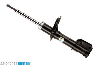 22-045492, Bilstein B4  Gas Schokdemper vooras, Fiat PUNTO (176), 1.4 GT Turbo,  1.7 D,  1.7 TD,  60 TD 1.7, 01/1994-09/1999, Standaard lengte, geschikt voor gebruik met verlagingsveren tot -30mm