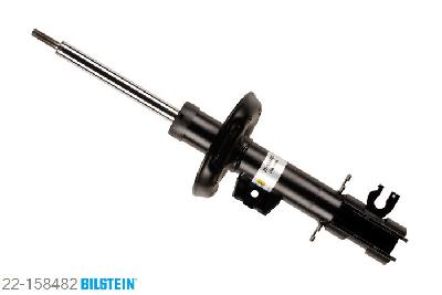 22-158482, Bilstein B4  Gas Schokdemper vooras rechts, Fiat PUNTO EVO Van, "1.3 D Multijet,  1.4,  1.4 LPG,1.4 Natural Power", 03/2009-, with standard chassis, with sports suspension, Standaard lengte, geschikt voor gebruik met verlagingsveren tot -30mm