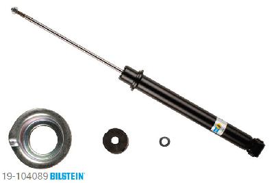 19-104089, Bilstein B4  Gas Schokdemper achteras, Ford FIESTA IV (JA_, JB_), 1.8 D, 08/1995-04/2000, Standaard lengte, geschikt voor gebruik met verlagingsveren tot -30mm