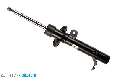 22-111777, Bilstein B4  Gas Schokdemper vooras rechts, Ford FIESTA V (JH_, JD_), "1.0,  1.25 16V,  1.3,  1.4 16V,  1.4 TDCi,1.6,  1.6 16V,  1.6 Flex,  1.6 TDCi", 11/2001-, Standaard lengte, geschikt voor gebruik met verlagingsveren tot -30mm