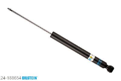 24-188654, Bilstein B4  Gas Schokdemper achteras, Ford FIESTA VI, "1.0 Flex,  1.25,  1.4,  1.4 LPG,  1.4 TDCi,1.5,  1.6,  1.6 Flex,  1.6 TDCi,  1.6 Ti", 02/2010-, Standaard lengte, geschikt voor gebruik met verlagingsveren tot -30mm