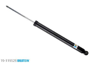 19-119526, Bilstein B4  Gas Schokdemper achteras, Ford FOCUS II Saloon (DA_), "1.4,  1.6,  1.6 Flex,  1.6 TDCi,  1.6 Ti,  1.8,1.8 Flexifuel,  1.8 Ghia Flexifuel,1.8 TDCi,  2.0,  2.0 Flex,  2.0 TDCi,  400h", 04/2005-, Standaard lengte, geschikt voor gebruik met verlagingsveren tot -30mm