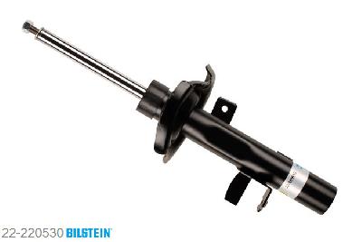 22-220530, Bilstein B4  Gas Schokdemper vooras links, Ford FOCUS III Saloon, "1.0 EcoBoost,  1.6,  1.6 EcoBoost,1.6 Flexifuel,  1.6 TDCi,  1.6 Ti,2.0 TDCi", 04/2011-, with sports suspension, Standaard lengte, geschikt voor gebruik met verlagingsveren tot -30mm