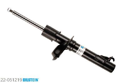 22-051219, Bilstein B4  Gas Schokdemper vooras rechts, Ford FOCUS Saloon (DFW), "1.4 16V,  1.6 16V,  1.8 16V,  1.8 TDCi,1.8 TDdi,  1.8 Turbo DI / TDDi,  2.0 16V", 02/1999-03/2005, Standaard lengte, geschikt voor gebruik met verlagingsveren tot -30mm