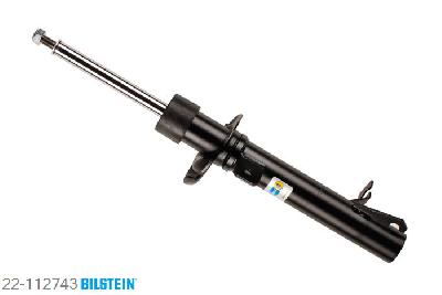 22-112743, Bilstein B4  Gas Schokdemper vooras links, Ford FUSION (JU_), 1.25,  1.4,  1.4 TDCi,  1.6,  1.6 TDCi, 08/2002-, Standaard lengte, geschikt voor gebruik met verlagingsveren tot -30mm