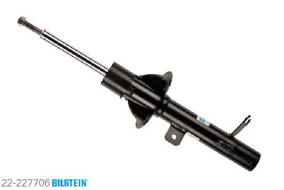 22-227706, Bilstein B4  Gas Schokdemper vooras links, Ford KA (RB_), 1.6 i, 07/2003-11/2008, Standaard lengte, geschikt voor gebruik met verlagingsveren tot -30mm