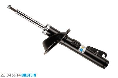 22-045614, Bilstein B4  Gas Schokdemper vooras, Ford MONDEO II (BAP), "1.6 i,  1.6 i 16V,  1.8 i,  1.8 TD,  2.0 i,2.5 24V", 09/1996-11/2000, Standaard lengte, geschikt voor gebruik met verlagingsveren tot -30mm
