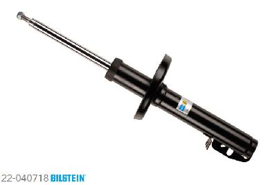22-040718, Bilstein B4  Gas Schokdemper vooras, Ford SCORPIO I Saloon (GGE), 2.0 i,  2.5 D,  2.5 TD,  2.9 i, 09/1986-12/1994, Standaard lengte, geschikt voor gebruik met verlagingsveren tot -30mm
