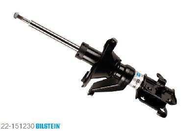 22-151230, Bilstein B4  Gas Schokdemper vooras rechts, Honda CIVIC VII Hatchback (EU, EP, ES), "1.6 i,  1.7,  1.7 CTDi,  2.0 i Sport,2.0 Type-R", 01/2000-09/2005, Front axle thread: M16, Standaard lengte, geschikt voor gebruik met verlagingsveren tot -30mm