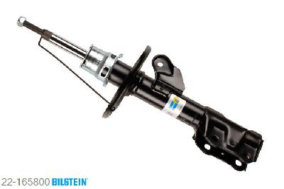 22-165800, Bilstein B4  Gas Schokdemper vooras rechts, Honda JAZZ II (GD), 1.2,  1.3 iDSi,  1.4,  1.5,  1.5 FF,  1.7, 03/2002-07/2008, Standaard lengte, geschikt voor gebruik met verlagingsveren tot -30mm
