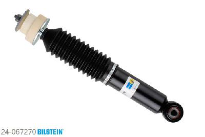 24-067270, Bilstein B4  Gas Schokdemper achteras, Jaguar XK 8 Coupe (QEV), 4.0,  4.2, 03/1996-07/2005, without electronic suspension control, Standaard lengte, geschikt voor gebruik met verlagingsveren tot -30mm