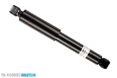 19-158693, Bilstein B4  Gas Schokdemper achteras, Lancia MUSA (350), "1.3 D Multijet,  1.3 Multijet,  1.4,  1.4 LPG,1.6 D Multijet,  1.9 Multijet", 10/2004-, Standaard lengte, geschikt voor gebruik met verlagingsveren tot -30mm