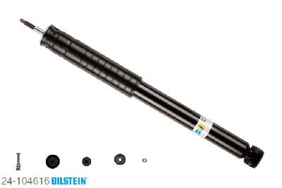 24-104616, Bilstein B4  Gas Schokdemper achteras, Mercedes A-CLASS (W169), "A 150,  A 160,  A 160 CDI,  A 170,  A 180,A 180 CDI,  A 200,  A 200 CDI,  A 200 TURBO", 09/2004-06/2012, with off-road suspension, mark: 484, 924, Standaard lengte, geschikt voor gebruik met verlagingsveren tot -30mm