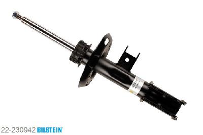 22-230942, Bilstein B4  Gas Schokdemper vooras rechts, Mercedes A-CLASS (W176), "A 180,  A 180 CDI,  A 200,  A 200 CDI,A 220 CDI,  A 250", 06/2012-, with sports suspension, mark: excl. P84, without AMG Sports Package, Standaard lengte, geschikt voor gebruik met verlagingsveren tot -30mm
