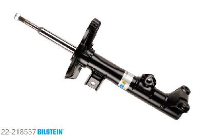 22-218537, Bilstein B4  Gas Schokdemper vooras, Mercedes CLK Convertible (A209), "200 CGI,  200 Kompressor,  240,  280,  320,320 CDI,  350", 02/2003-03/2010, with sports suspension / Front axle for OE Number 203 320 75 30, Standaard lengte, geschikt voor gebruik met verlagingsveren tot -30mm