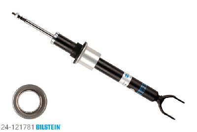 24-121781, Bilstein B4  Gas Schokdemper vooras, Mercedes CLS (C219), "280,  300,  320 CDI,  350,  350 CDI,  350 CGI,500,  CLS 55 AMG,  CLS 550,  CLS 63 AMG", 04/2006-, without Airmatic DC, Standaard lengte, geschikt voor gebruik met verlagingsveren tot -30mm