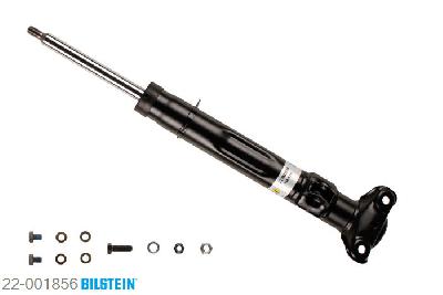 22-001856, Bilstein B4  Gas Schokdemper vooras, Mercedes E-CLASS (W124), "E 200,  E 200 D,  E 220,  E 250 D,E 250 Turbo-D,  E 280,  E 280 long,E 300 D,  E 300 Turbo-D,  E 320", 06/1993-06/1995, with standard chassis, Standaard lengte, geschikt voor gebruik met verlagingsveren tot -30mm