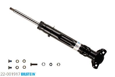 22-001917, Bilstein B4  Gas Schokdemper vooras, Mercedes E-CLASS (W124), "E 200,  E 200 D,  E 220,  E 250 D,E 250 Turbo-D,  E 280,  E 280 long,E 300 D,  E 300 Turbo-D,  E 320", 06/1993-06/1995, mark: Tropen, Standaard lengte, geschikt voor gebruik met verlagingsveren tot -30mm