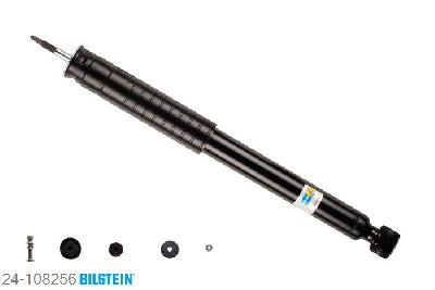24-108256, Bilstein B4  Gas Schokdemper vooras, Mercedes E-CLASS (W210), "E 200 CDI,  E 220 CDI,  E 220 D,  E 230,E 250 D,  E 250 Turbo-D,  E 280,E 290 Turbo-D,  E 300 D,  E 300 Turbo-D,E 320,  E 420", 01/1996-03/2002, with standard chassis, without ride height adjustment, Standaard lengte, geschikt voor gebruik met verlagingsveren tot -30mm