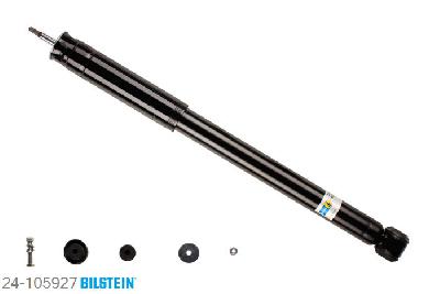 24-105927, Bilstein B4  Gas Schokdemper achteras, Mercedes E-CLASS (W211), 1.8,  2.5,  3.0,  3.5, 11/2005-, with off-road suspension, without Airmatic DC, Standaard lengte, geschikt voor gebruik met verlagingsveren tot -30mm