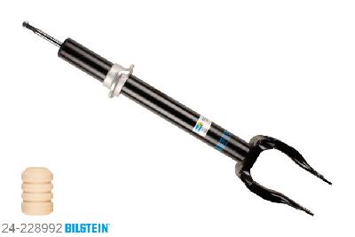 24-228992, Bilstein B4  Gas Schokdemper vooras, Mercedes M-CLASS (166), "ML 250 CDI BlueTec 4-matic,ML 350 BlueEfficiency 4-matic,ML 350 BlueTec 4-matic,  ML 350 CDI 4-matic,ML 500 4-matic,  ML 63 AMG 4-matic", 06/2011-, with standard chassis, with coil-spring suspension, Standaard lengte, geschikt voor gebruik met verlagingsveren tot -30mm