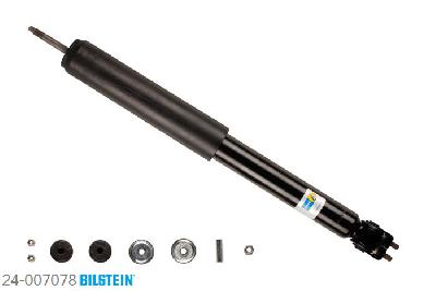 24-007078, Bilstein B4  Gas Schokdemper vooras, Mercedes SL (R107), 280 SL,  350 SL,  380 SL,  450 SL,  500 SL, 10/1972-12/1981, without ride height adjustment, Standaard lengte, geschikt voor gebruik met verlagingsveren tot -30mm