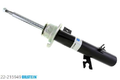 22-215949, Bilstein B4  Gas Schokdemper vooras rechts, Mini MINI (R50, R53), "1.6,  Cooper,  Cooper D,  Cooper S,  Cooper SD,John Cooper Works,  One,  One D", 03/2006-, with sports suspension, Standaard lengte, geschikt voor gebruik met verlagingsveren tot -30mm