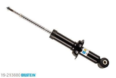 19-213880, Bilstein B4  Gas Schokdemper achteras, Mitsubishi LANCER Saloon (CY/Z_A), "1.5,  1.5 Bifuel,  1.6,  1.8,  1.8 Bifuel,1.8 DI-D,  1.8 Flex,  2.0,  2.0 DI-D,2.0 i,  2.4 i", 01/2008-, rim: 18'', Standaard lengte, geschikt voor gebruik met verlagingsveren tot -30mm