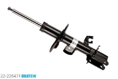 22-226471, Bilstein B4  Gas Schokdemper vooras rechts, Nissan JUKE, 1.5 dCi,  1.6,  1.6 DIG-T, 06/2010-, with standard chassis, Standaard lengte, geschikt voor gebruik met verlagingsveren tot -30mm