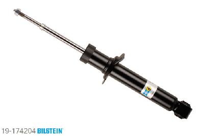 19-174204, Bilstein B4  Gas Schokdemper achteras, Nissan PRIMERA Estate (WP12), 1.8,  1.9 dCi,  2.0,  2.2 dCi,  2.2 Di, 03/2002-, Standaard lengte, geschikt voor gebruik met verlagingsveren tot -30mm