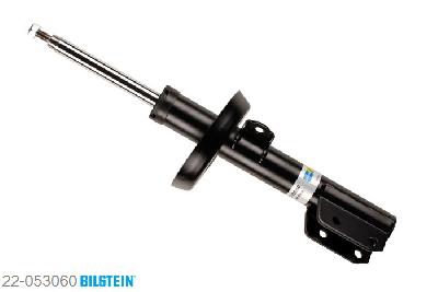 22-053060, Bilstein B4  Gas Schokdemper vooras links, Opel ASTRA G Hatchback (F48_, F08_), "1.0,  1.2 16V,  1.4,  1.4 16V,  1.6,  1.6 16V,1.7 CDTI,  1.7 DTI 16V,  1.7 TD,  1.8,1.8 16V,  2.0 16V,  2.0 DI,  2.0 DTI 16V,2.2 16V,  2.2 DTI", 09/2002-01/2005, with standard chassis, Standaard lengte, geschikt voor gebruik met verlagingsveren tot -30mm