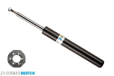 21-030413, Bilstein B4  Gas Schokdemper vooras, Opel KADETT E Box (37_, 47_), "1.2,  1.3 N,  1.4 i,  1.6 D,  1.6 i,  1.7 D,1.8 i", 08/1984-09/1992, Standaard lengte, geschikt voor gebruik met verlagingsveren tot -30mm