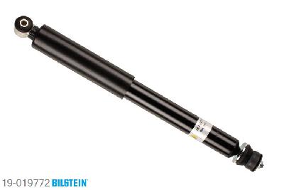 19-019772, Bilstein B4  Gas Schokdemper achteras, Opel KADETT E Estate (35_, 36_, 45_, 46_), "1.2,  1.3 i CAT,  1.3 N,  1.3 S,  1.4 i,1.4 S,  1.5 TD,  1.6,  1.6 D,  1.6 i,1.6 i CAT,  1.6 S,  1.7 D,  1.8 E,  1.8 i,1.8 S,  2.0 i,  2.0 i CAT", 09/1984-08/1991, Standaard lengte, geschikt voor gebruik met verlagingsveren tot -30mm