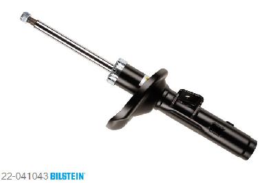 22-041043, Bilstein B4  Gas Schokdemper vooras links, Peugeot 205 II (20A/C), 1.6 GTI,  1.9 GTI,  1.9 GTI CAT, 10/1987-07/1994, Standaard lengte, geschikt voor gebruik met verlagingsveren tot -30mm