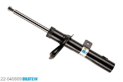 22-045669, Bilstein B4  Gas Schokdemper vooras rechts, Peugeot 306 Hatchback (7A, 7C, N3, N5), "1.4,  1.6,  1.8,  1.8 16V,  1.8 D,  1.9 D,1.9 DT,  2.0 HDI 90", 05/1993-05/2001, with standard chassis, Standaard lengte, geschikt voor gebruik met verlagingsveren tot -30mm