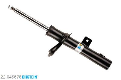 22-045676, Bilstein B4  Gas Schokdemper vooras links, Peugeot 306 Hatchback (7A, 7C, N3, N5), "1.4,  1.6,  1.8,  1.8 16V,  1.8 D,  1.9 D,1.9 DT,  2.0 HDI 90", 05/1993-05/2001, with standard chassis, Standaard lengte, geschikt voor gebruik met verlagingsveren tot -30mm