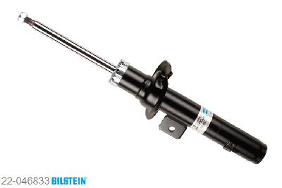 22-046833, Bilstein B4  Gas Schokdemper vooras links, Peugeot 406 Break (8E/F), "2.0,  2.0 Turbo,  2.1 TD 12V,  2.2,  2.2 HDI,3.0 24V,  3.0 V6", 10/1996-10/2004, with standard chassis, Standaard lengte, geschikt voor gebruik met verlagingsveren tot -30mm