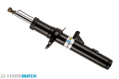 22-110909, Bilstein B4  Gas Schokdemper vooras rechts, Peugeot 605 (6B), "2.0,  2.0 16V,  2.0 Turbo,  2.1 TD 12V,2.1 Turbo Diesel,  2.5 Turbo Diesel,  3.0,3.0 SV 24,  3.0 V6", 08/1989-09/1999, Standaard lengte, geschikt voor gebruik met verlagingsveren tot -30mm